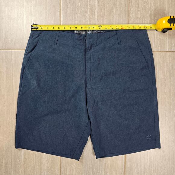 Dixxon Shorts Mens 40 Blue Performance Stretch Chino Golf Hybrid - Picture 3 of 8